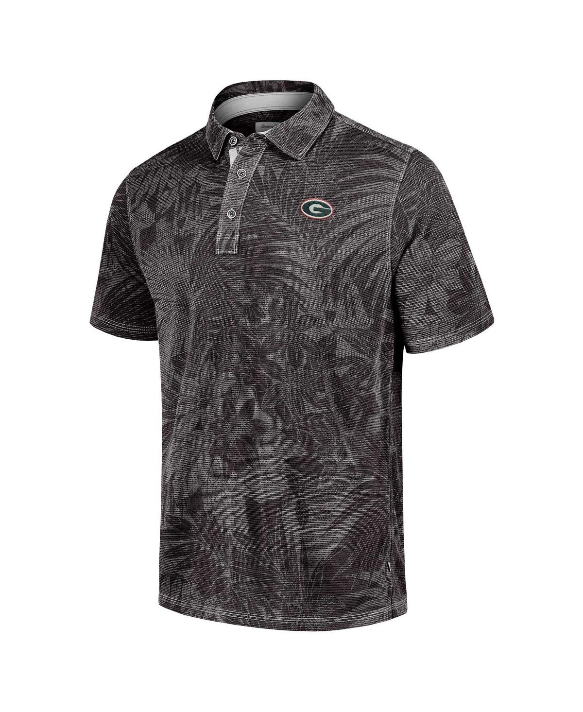 Tommy Bahama Men's Black Georgia Bulldogs Big Tall Sport Santiago Paradise Polo Shirt In Black