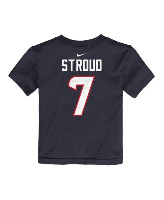 Toddler C.J. Stroud Navy Houston Texans Player Name Number T-Shirt