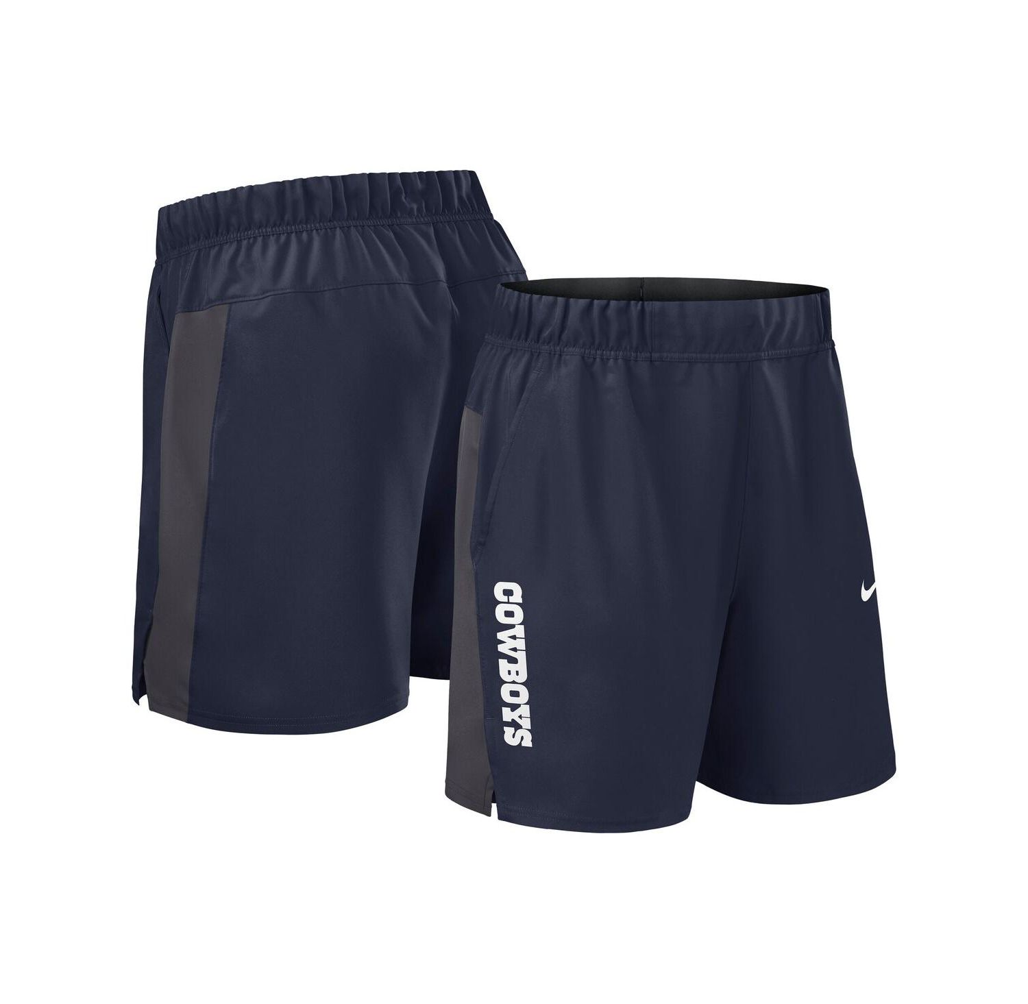 Men's Navy Dallas Cowboys Woven Victory Performance Shorts
