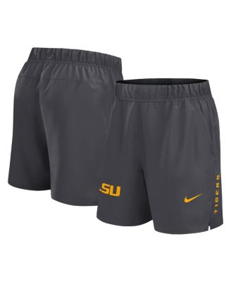 Nike - Men's Gray LSU Tigers Primetime Woven Victory Performance Shorts