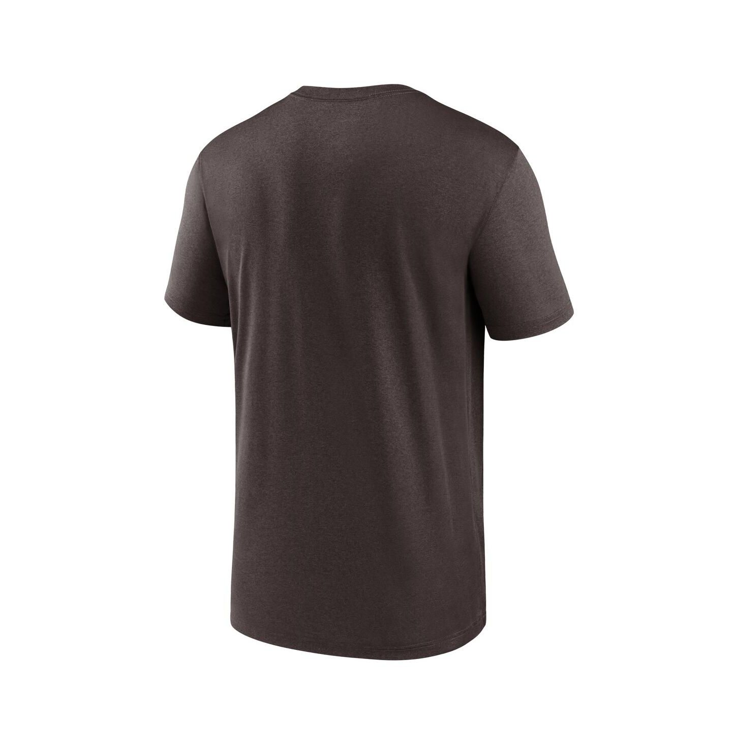 Мужская футболка Nike Brown Cleveland Browns Legend Icon Performance — фото 3