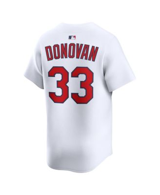 Men's Brendan Donovan White St. Louis Cardinals Home Limited Player Jersey