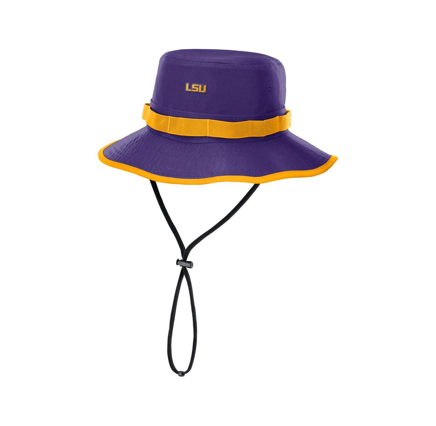 Men's Purple LSU Tigers 2025 Sideline Apex Boonie Bucket Hat