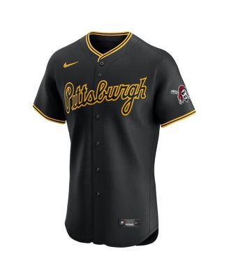 Men's Black Pittsburgh Pirates Alternate 2 Elite Jersey