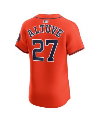 Men's Jose Altuve Orange Houston Astros Alternate Elite Player Jersey
