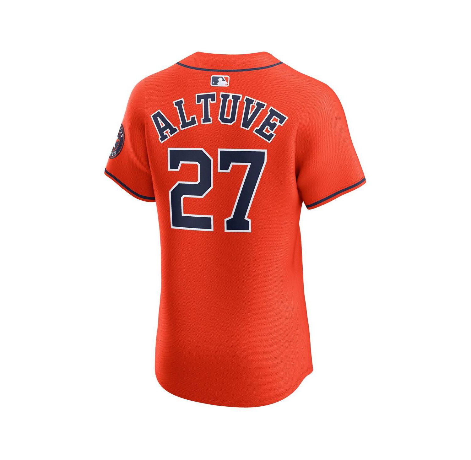Men's Jose Altuve Orange Houston Astros Alternate Elite Player Jersey