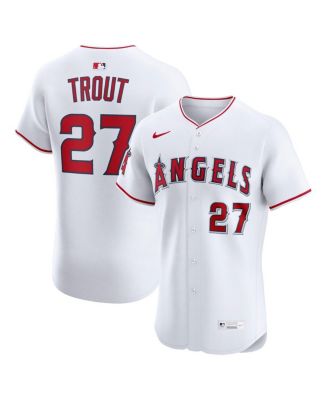 Nike - Men's Mike Trout White Los Angeles Angels Home Elite Player Jersey