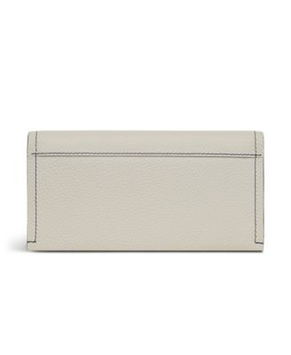 Cut Out Floral Flap Over Wallet