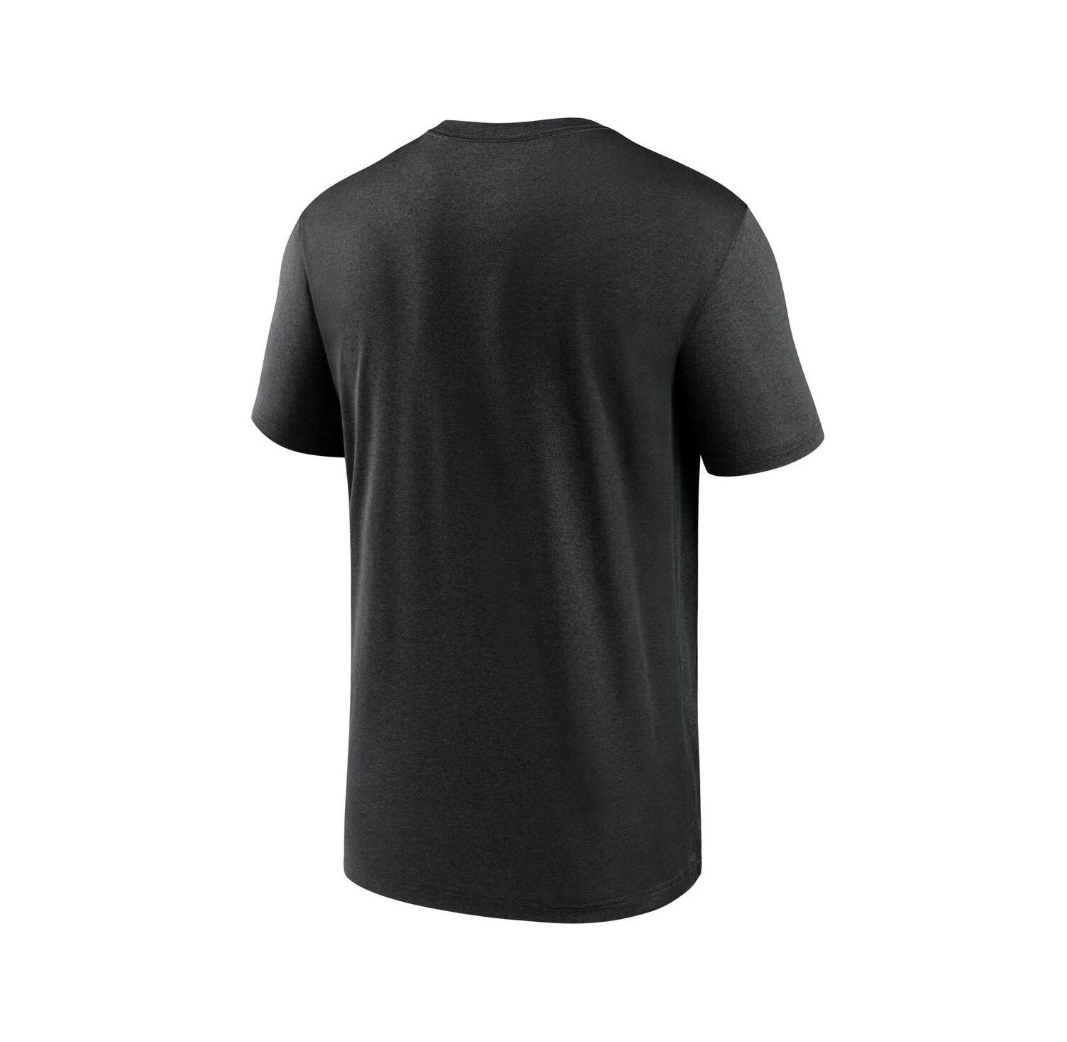 Men's Black Cincinnati Bengals Big & Tall Primetime Legend Icon Performance T-Shirt