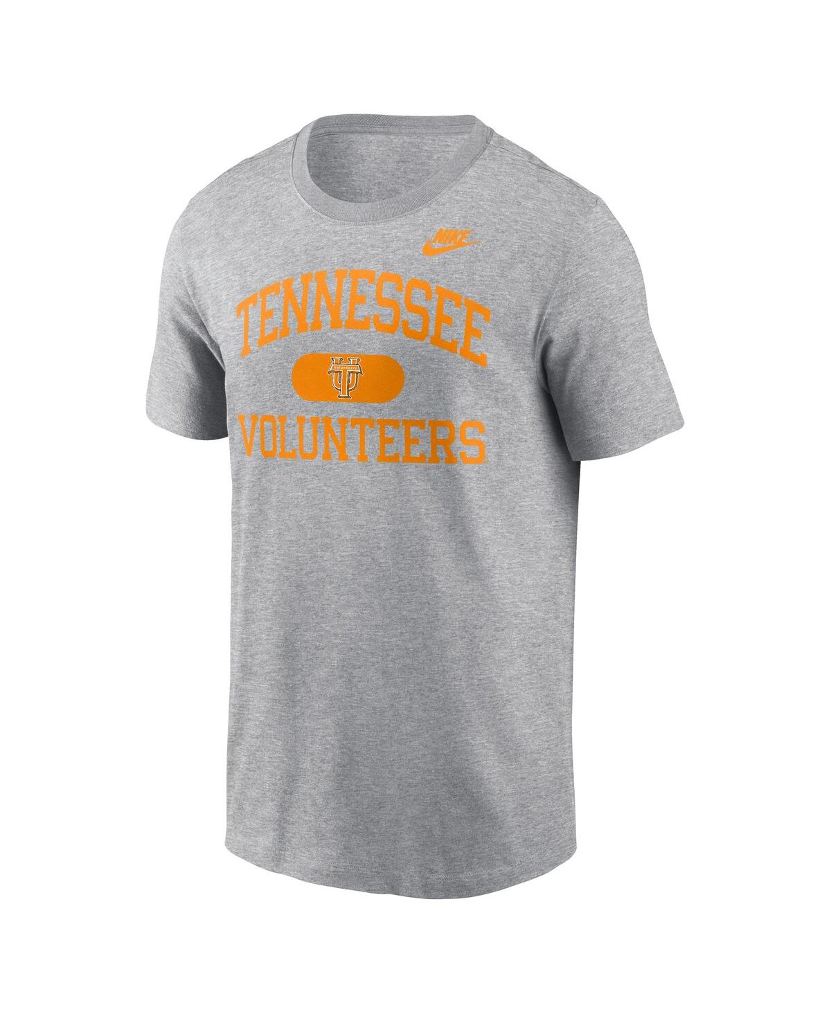 Nike Heather Charcoal Tennessee Volunteers Legacy Alma Mater T-shirt In Gray