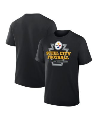 Fanatics - Men's Black Pittsburgh Steelers Hometown True Favorite T-Shirt