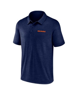 Men's Navy Chicago Bears Unstoppable Polo Shirt