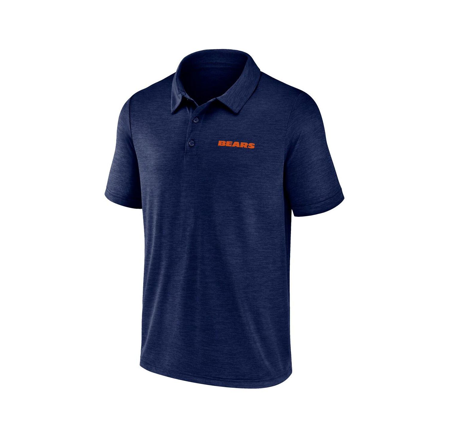 Men's Navy Chicago Bears Unstoppable Polo Shirt