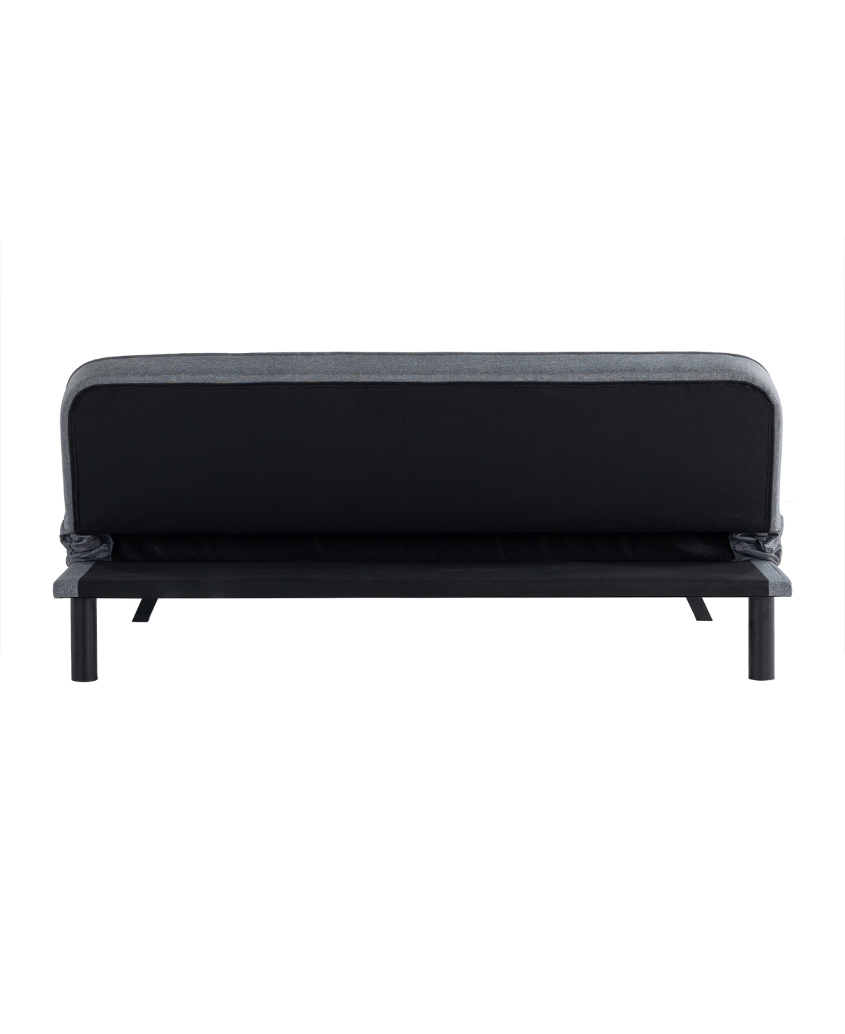 Serta 66.1" Polyester Forrest Convertible Futon