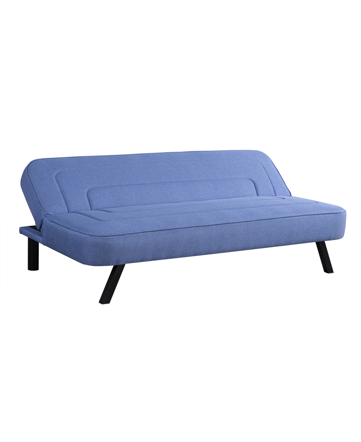 Serta 66.1" Polyester Forrest Convertible Futon