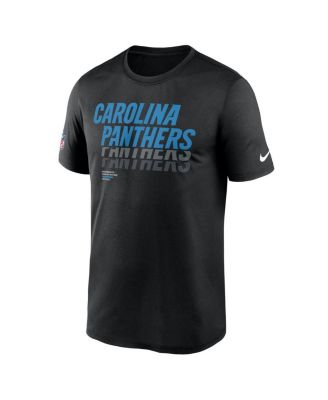 Nike - Men's Black Carolina Panthers Sideline Legend Performance T-Shirt