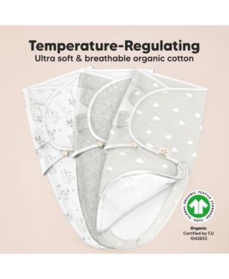 3pk Soothe Zippy Baby Swaddles 0-6 Months, Newborn Sleep Sacks, Zipper Swaddle, Wearable Swaddle Blanket