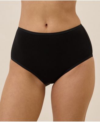 Women's Organic Cotton Everyday High Rise Brief 6-Pack