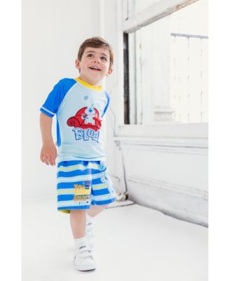 Baby Boys You! Rash Guard and Swim Trunks Outfit Set
