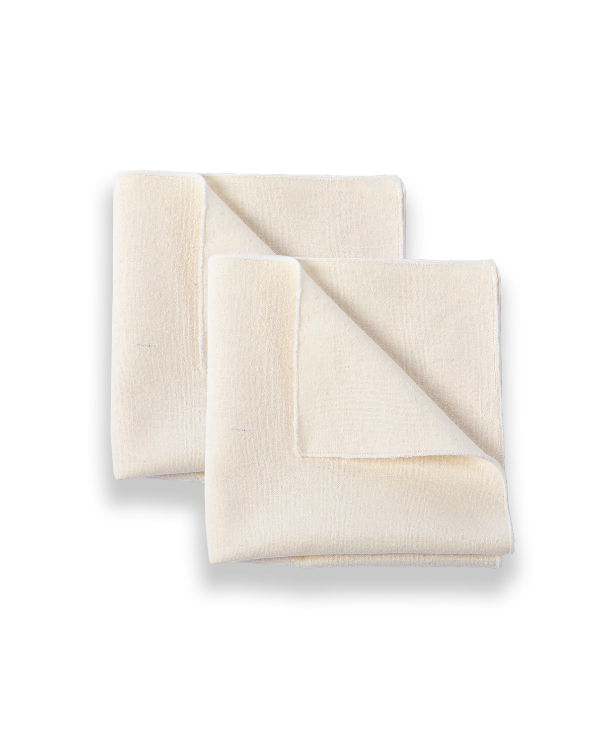 Raw Silk Skincare Washcloths - Multi-pack - Beige