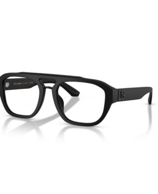 Dolce&Gabbana Men's Pilot Eyeglasses, DG3415 - Macy's