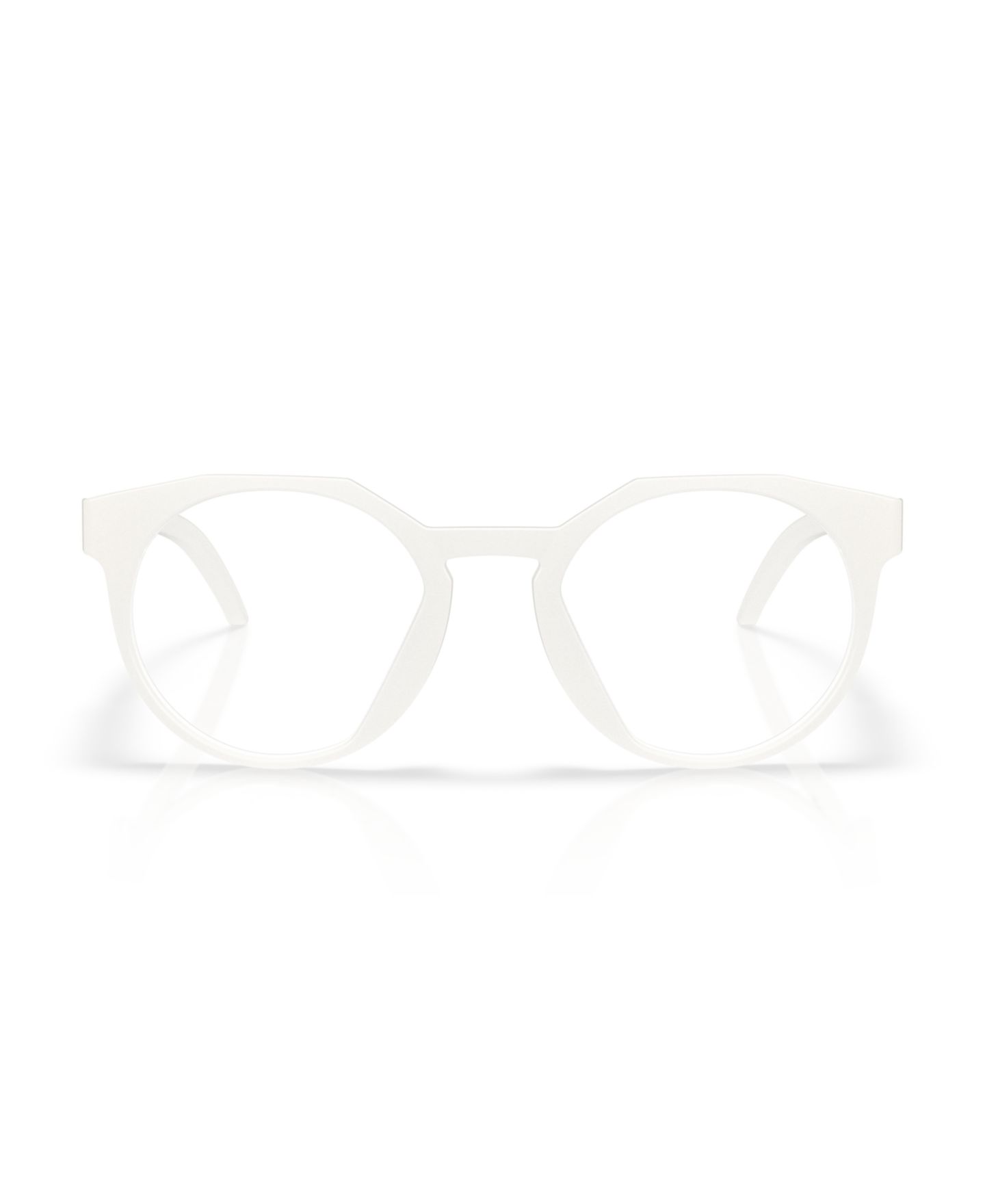 Мужские очки Celine Oakley Man Rectangle Plastic OX8139A Hstn (Low Bridge Fit) Seek Collection Eyeglasses, цвет: Matte Vapor — фото 2