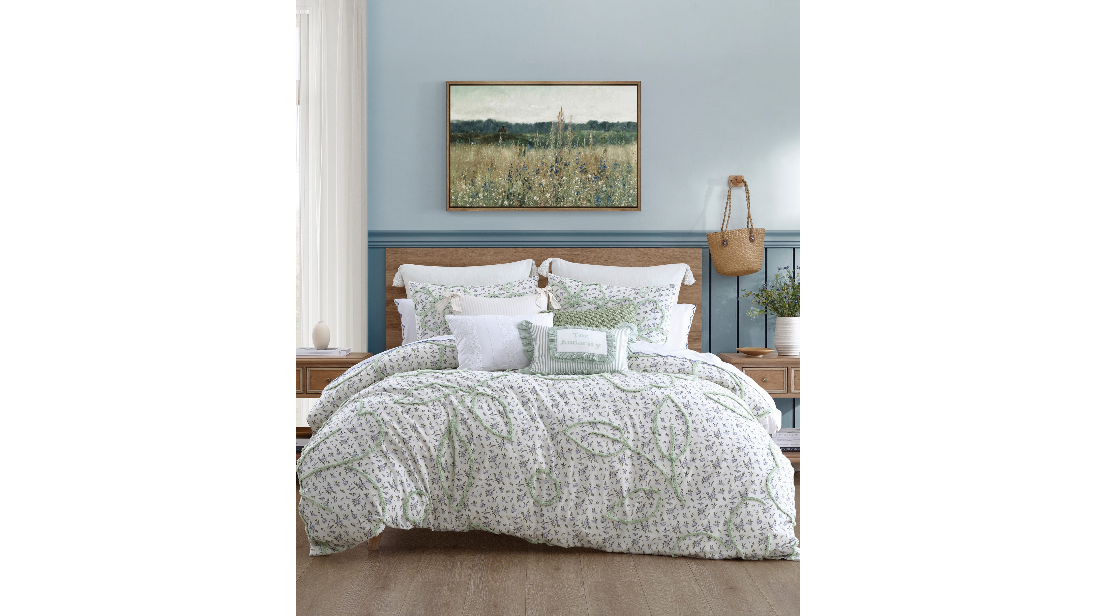 Peri Home Blueberry Chenille 3-Pc. Comforter Set, King