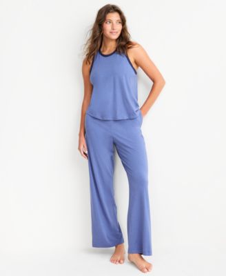 Women's Solid Knit Tank Pajama Set, XS-3X, Macy's Exclusive