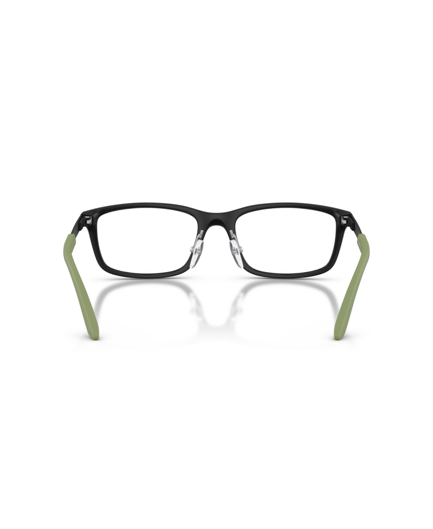 Детские очки Emporio Armani Rectangle Plastic EK3009 Eyeglasses(Ages 07-10), цвет: Матовый чёрный — фото 4