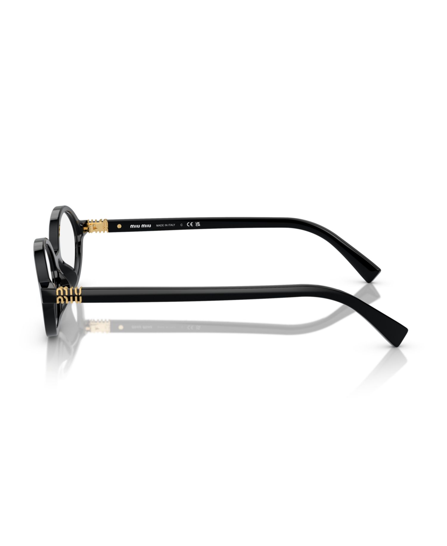 Woman Oval Plastic MU 01XV Eyeglasses