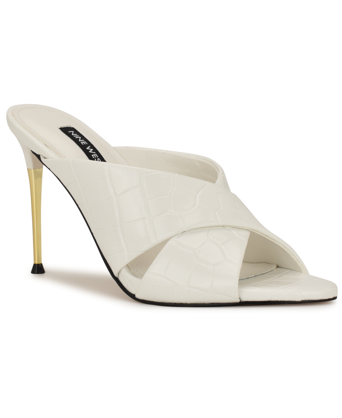 Nine West Women's Sancie Crisscross Stiletto Sandals