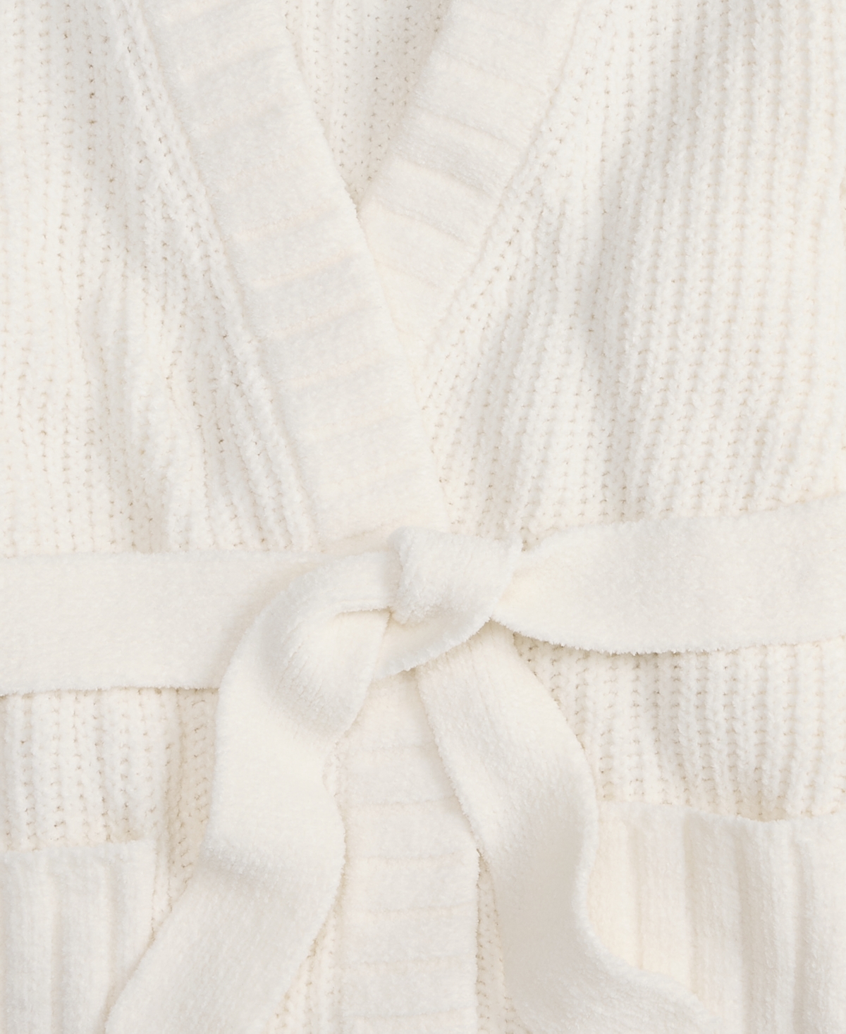 State Of Day Women's Cozy Chenille Belted Robe, Macy's Exclusive In Neutral