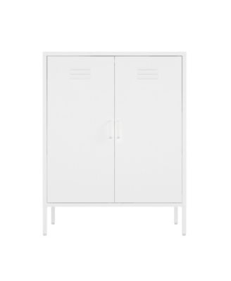 Naomi 31.5" Modern 3-Shelf Accent Cabinet
