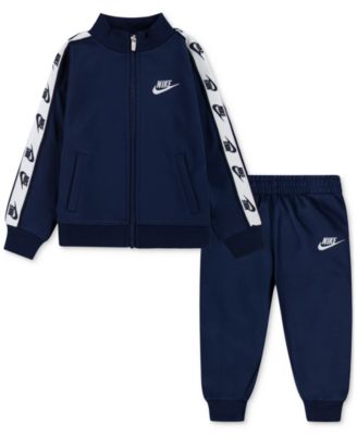 Boys and Girls Toddler 2T-4T Dri-FIT Full Zip Jacket and Pants, 2-Piece Set
