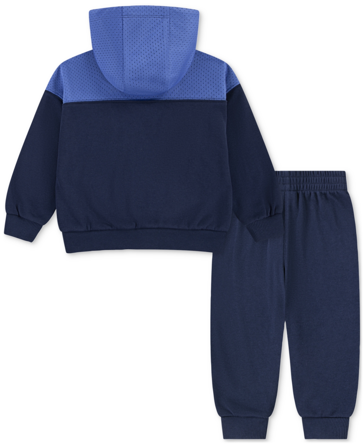 Nike Toddler Boys 2-piece Sportswear P.e. Blocked Pullover And Pant Set In Blue
