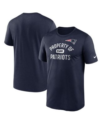 Nike - Men's Navy New England Patriots Legend Property Of Performance T-Shirt