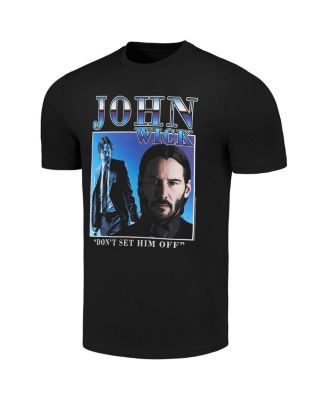 Men's Black John Wick Graphic T-Shirt