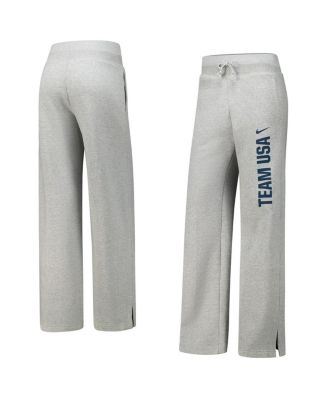 Nike - Women's Gray Team USA Phoenix Casual Fleece Pants