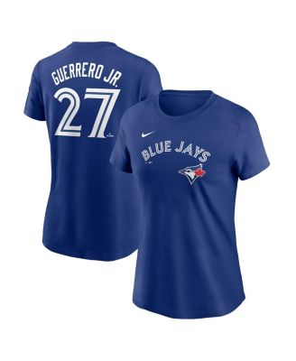 Nike - Women's&nbsp;Vladimir Guerrero Jr. Royal Toronto Blue Jays Fuse Name Number T-Shirt