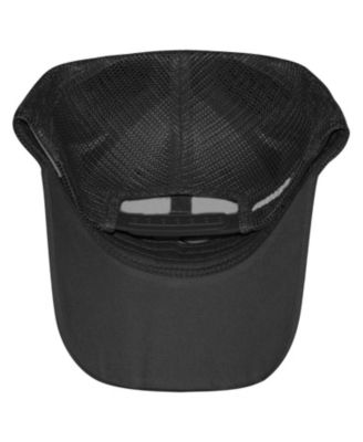 Men's and Women's Black/White Brad Keselowski BuildSubmarines.com Flame Trucker Adjustable Hat
