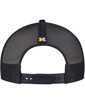 Women's Navy Michigan Wolverines Biloxi Hitch Adjustable Hat