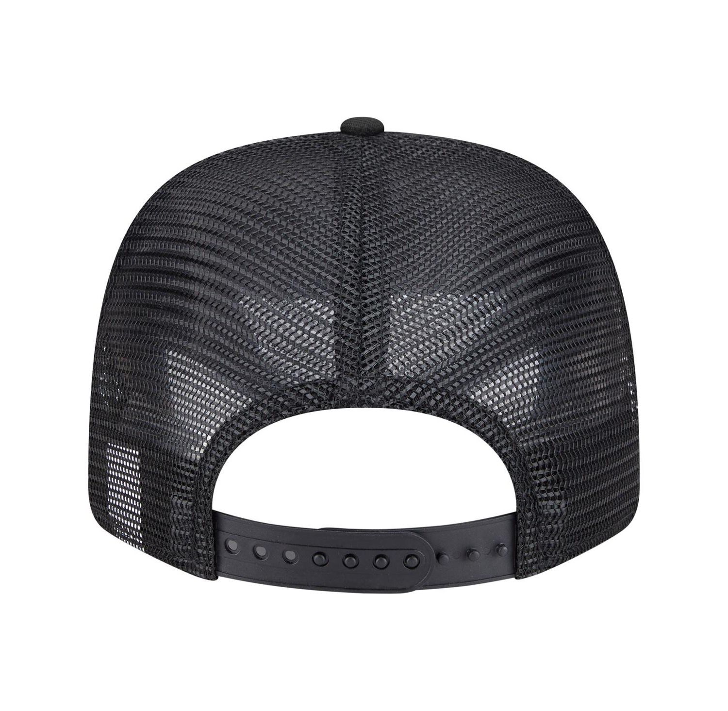 Men's Black Miami Marlins Flag 9SEVENTY COOLERA Stretch-Snap Hat