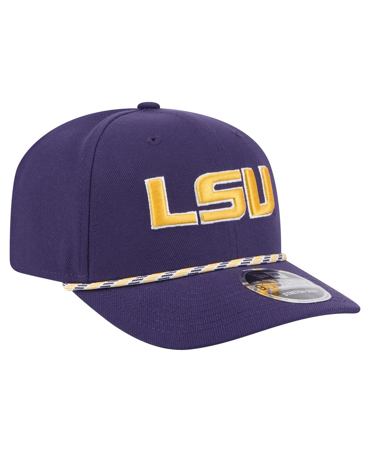 New Era Men's Purple Lsu Tigers Gameday Multi-Rope 9SEVENTY Stretch-Snap Hat