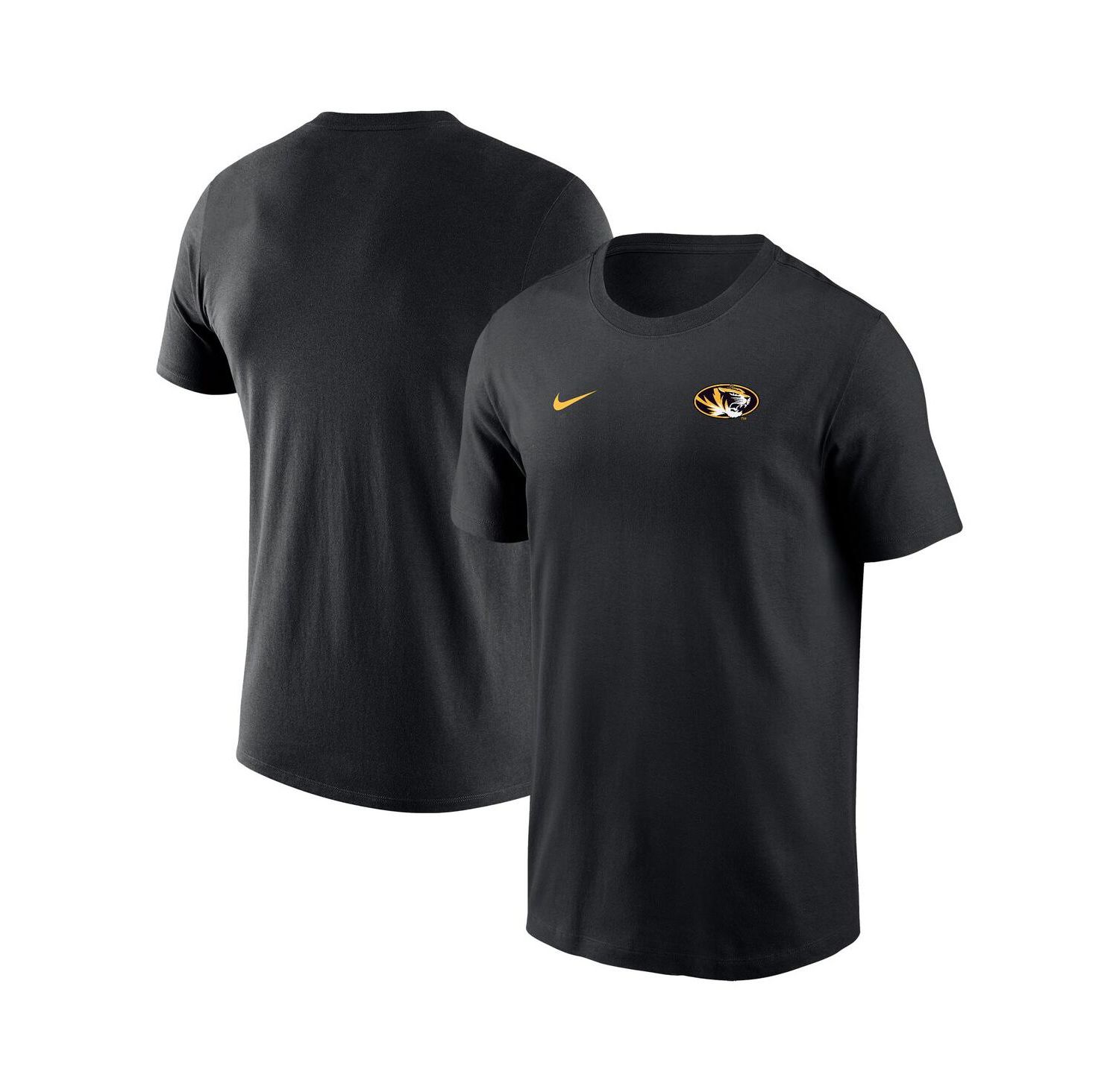 Men's Black Missouri Tigers 2025 Sideline Legend Performance T-Shirt