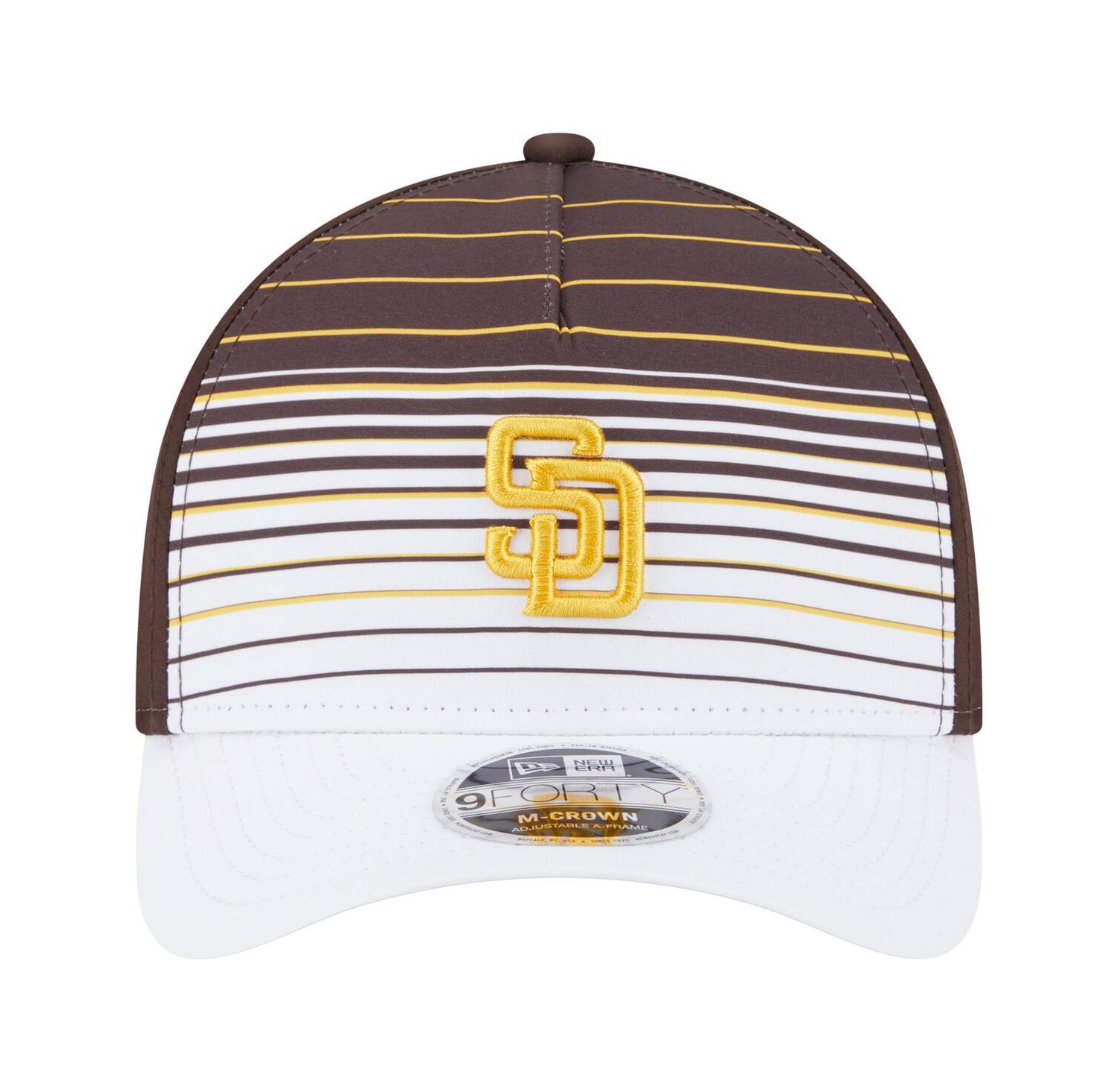 Men's Brown San Diego Padres Gradient 9FORTY M-Crown Adjustable Hat
