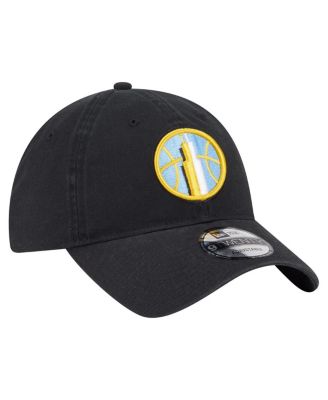 Men's and Women's Black Chicago Sky Core Alt Logo 9TWENTY Adjustable Hat