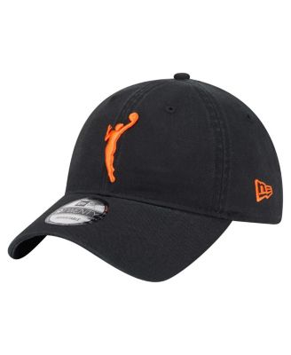 New Era - Men's and Women's Black WNBA Core Alt Logo 9TWENTY Adjustable Hat