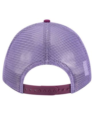 Men's Purple Houston Dynamo FC Color Pack 9FORTY A-Frame Adjustable Trucker Hat