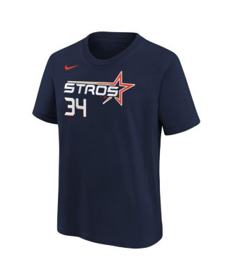 Big Boys and Girls Nolan Ryan Navy Houston Astros Fuse City Connect Name Number T-Shirt