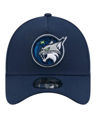 Men's Navy Minnesota Lynx Core Logo A-Frame 9FORTY Adjustable Hat